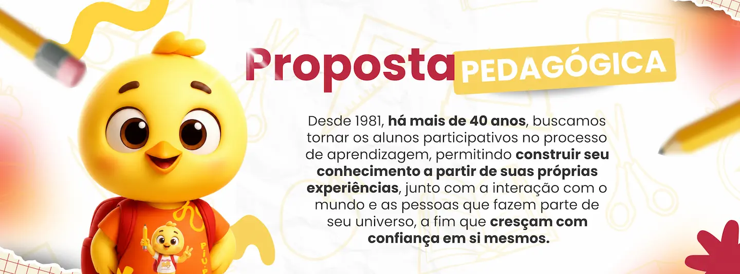 Matrículas 2027 - Garanta a vaga do seu filho na Escola Piu Piu